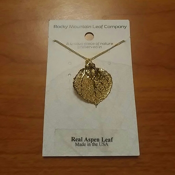 Jewelry - Aspen Leaf Necklace 18" Chain (75) Jewelry - Aspen Leaf Necklace 18" Chain (75)